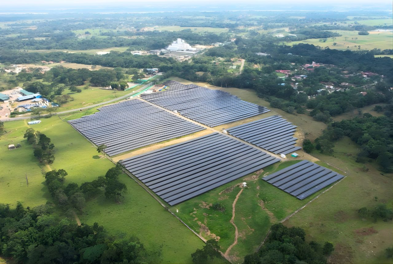 Energy infrastructure with transmission towers