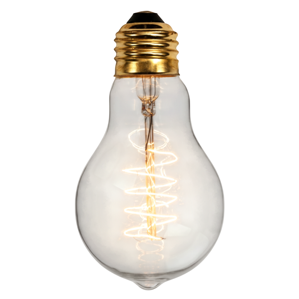 Light bulb energy icon