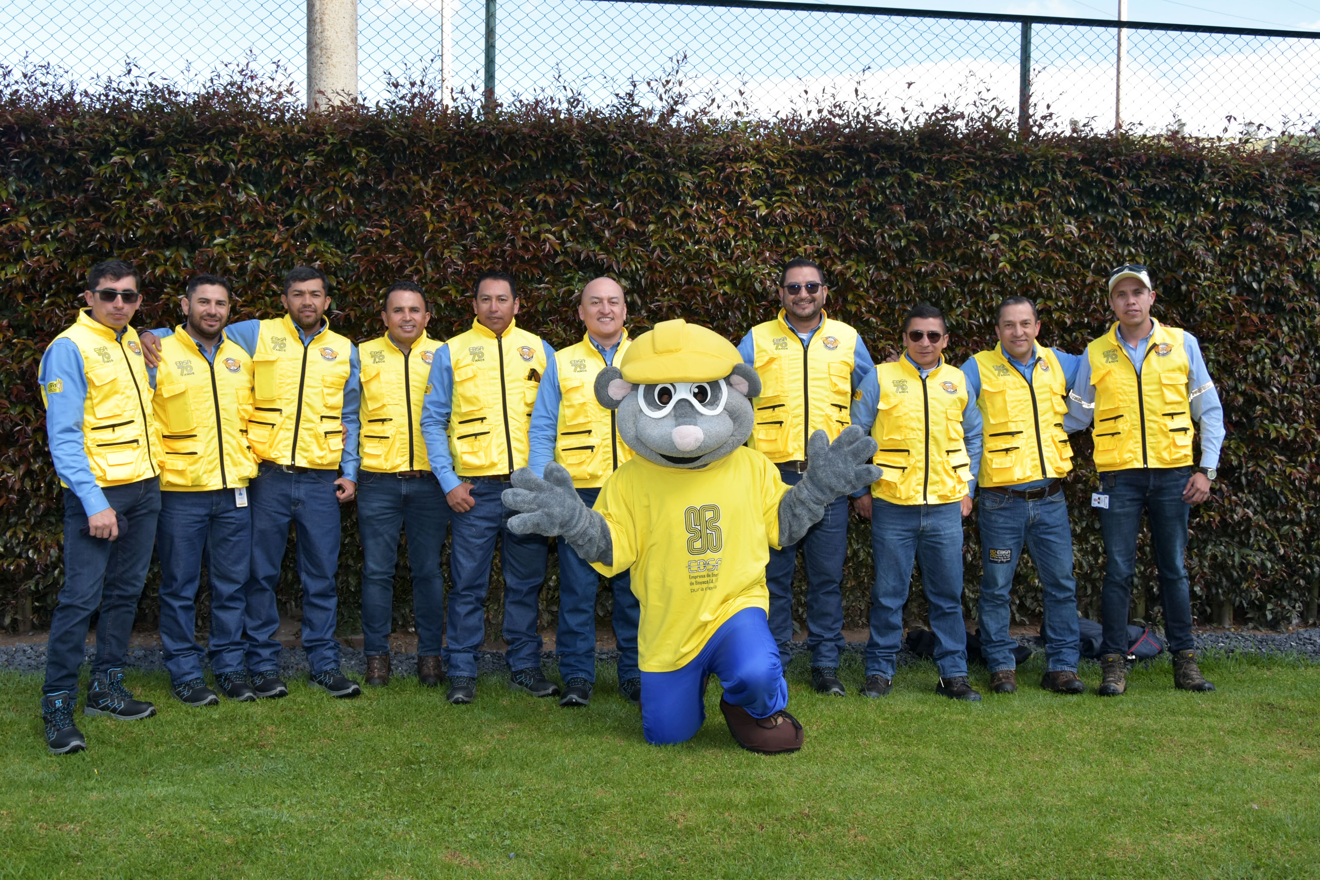 EBSA team performing field work