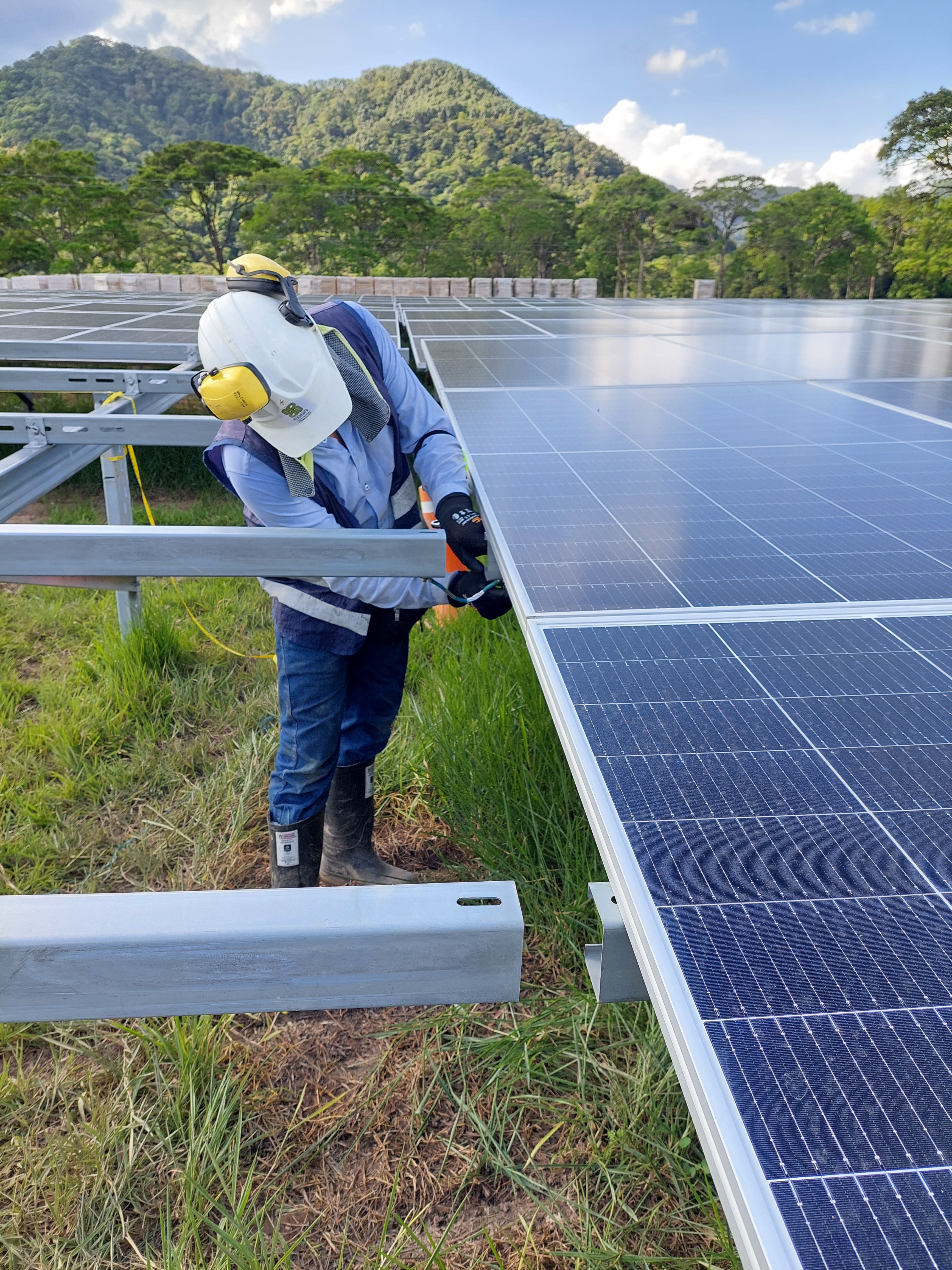 Trabajadora con tablet